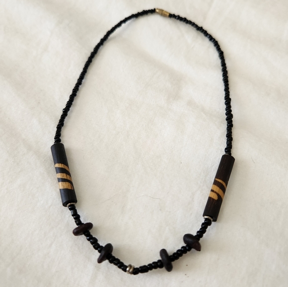 Beachy Boho Beaded Choker Bubdle of 2 - Picture 5 of 6